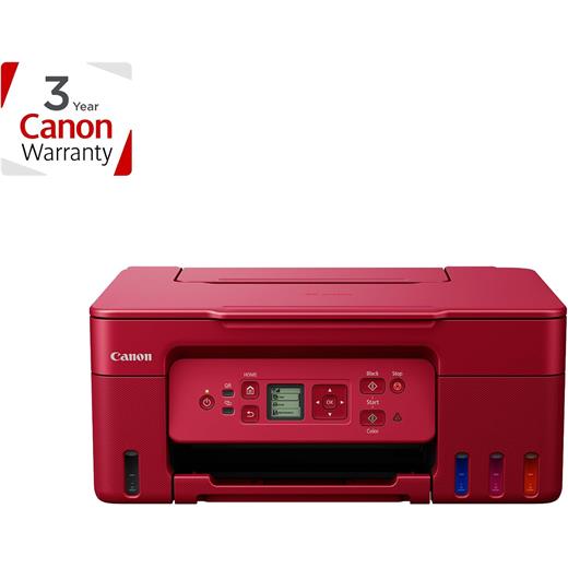 Canon PIXMA G3470 RE Çok Fonksiyonlu Tanklı Yazıcı / Tarayıcı / Fotokopi / Wi-Fi Kırmızı